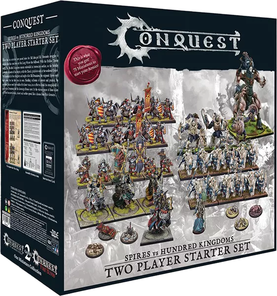 Warehouse: Spires v. Hundred Kingdoms Two Player Starter Set