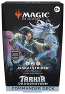 TCG: Magic The Gathering - Tarkir Dragonstorm Commander Deck - Jeskai Striker
