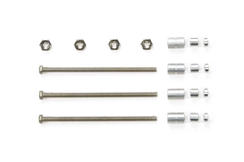 Mini 4WD: Jr. Stainless Steel Screw Set D