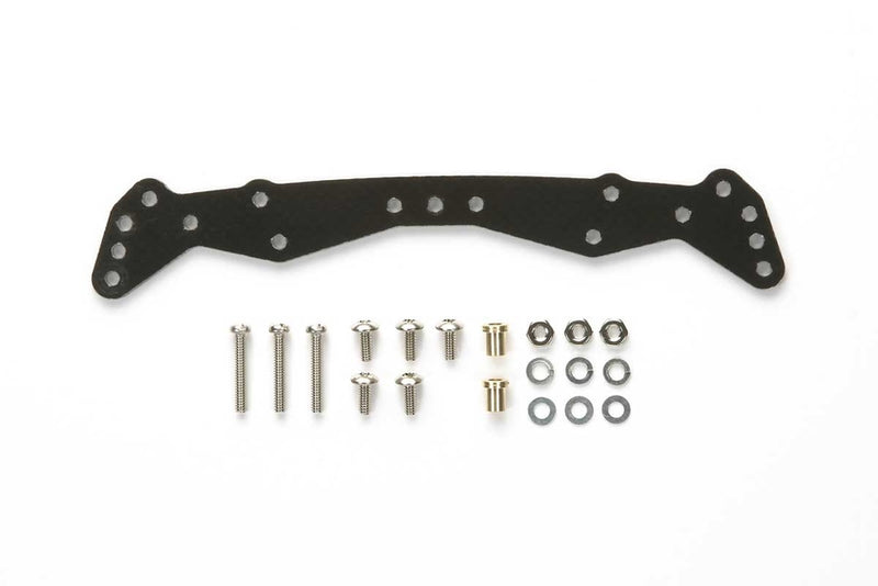 Mini 4WD: Jr. FRP Front Wide Plate