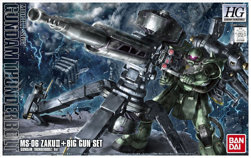 Gundam HGGT: Zaku II+Big Gun Set 1/144