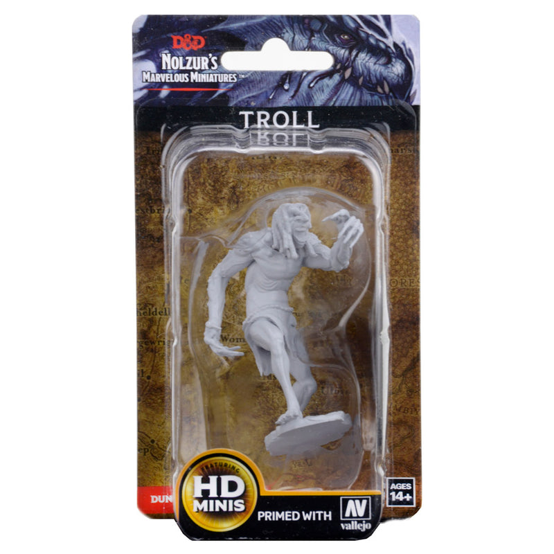 D&D: Nolzur's Marvelous Miniatures - Troll (Unpainted) W12.5