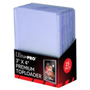 TCG: Ultra Pro 3x4 Toploader Premium (25ct.)
