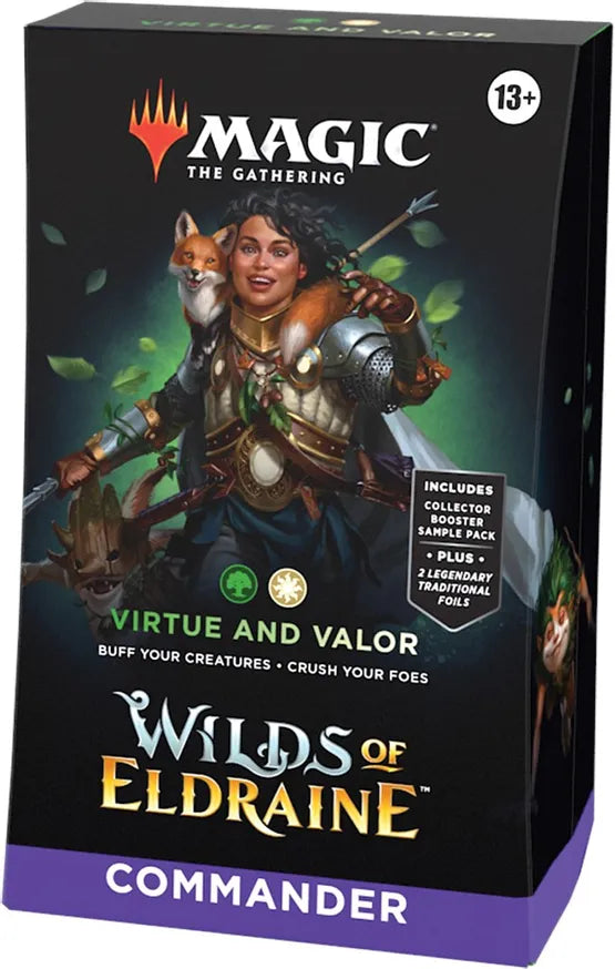 TCG: Magic The Gathering - Wilds of Eldraine Commander Deck - Virtue & Vice