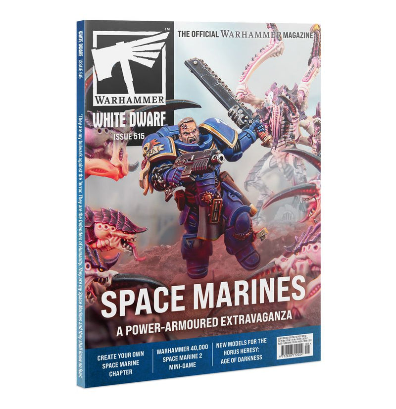White Dwarf: 515 Space Marines Powered Armor Extravaganza