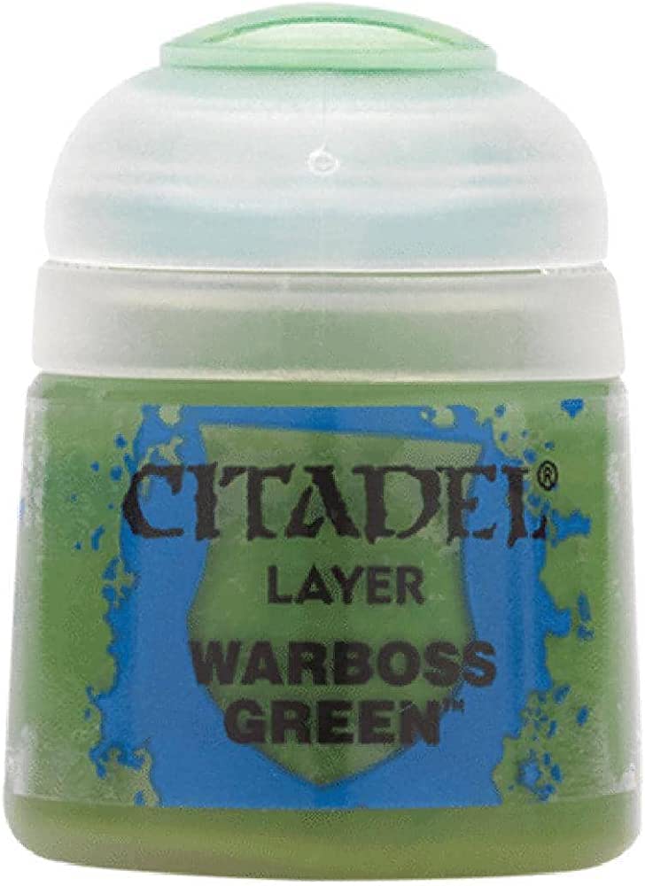 Citadel Paint: Warboss Green (Layer) 12ml