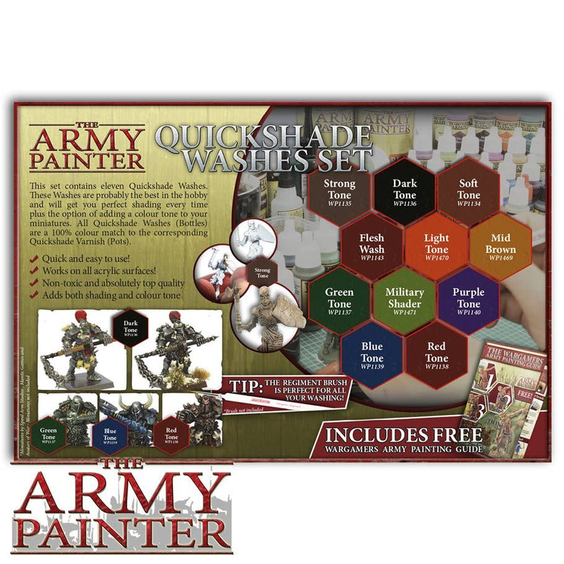 Supplies: Army Painter Warpaint Quickshades Washes Set