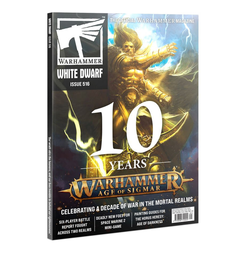 White Dwarf: 516 AOS 10 Year Anniversary