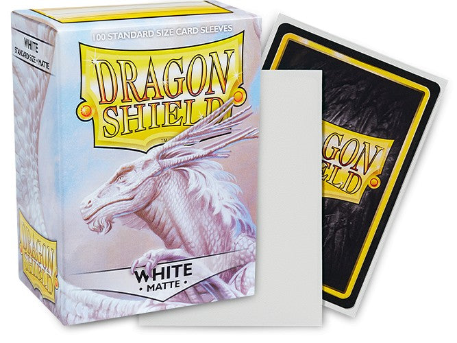 TCG: Dragon Shield Matte White (100ct.)