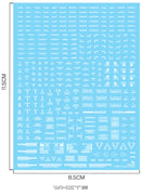 Delpi: White Caution 1/100 Waterslides