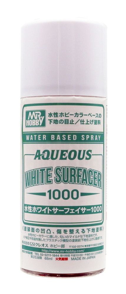 Supplies: Aqueous Surfacer 1000 White