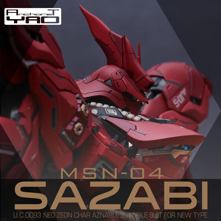 Warehouse: YJL Sazabi Conversion Kit + Expansion Pack 1/100