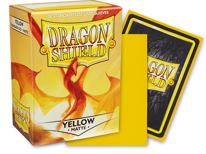 TCG: Dragon Shield Matte Yellow (100ct.)