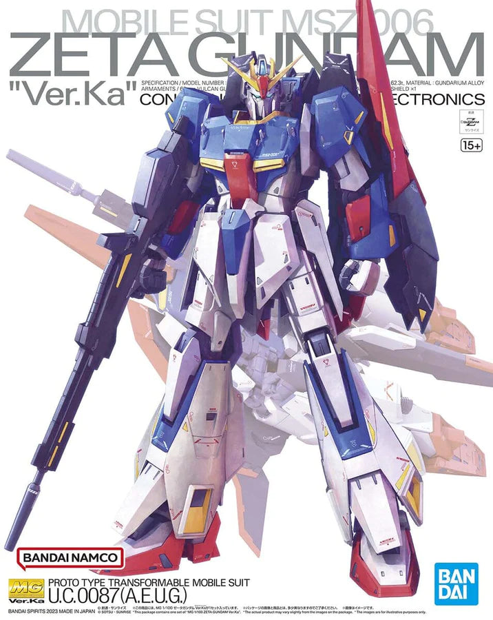 Gundam MG: Zeta Gundam Ver. Ka 1/100