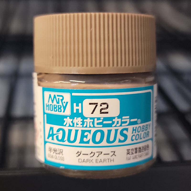 Supplies: Mr. Color Aqueous H72 (Semi-Gloss Dark Earth) 10ml