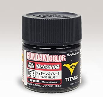 Supplies: GSI Gundam Color UG16 (Titan Blue 1) 10ml