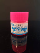 Supplies: Mr. Color Acrysion (Fluorescent Pink) 10ml