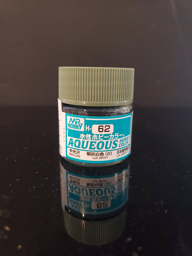 Supplies: Mr. Color Aqueous H62 (Gloss IJA Gray) 10ml