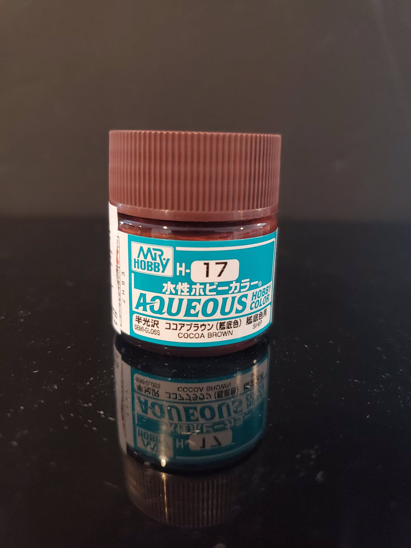 Supplies: Mr. Color Aqueous H17 (Semi-Gloss Cocoa Brown) 10ml