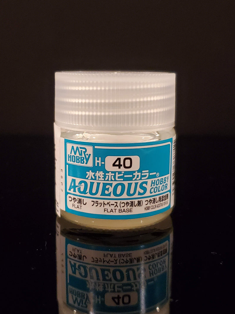 Supplies: Mr. Color Aqueous H40 (Gloss Flat Base) 10ml