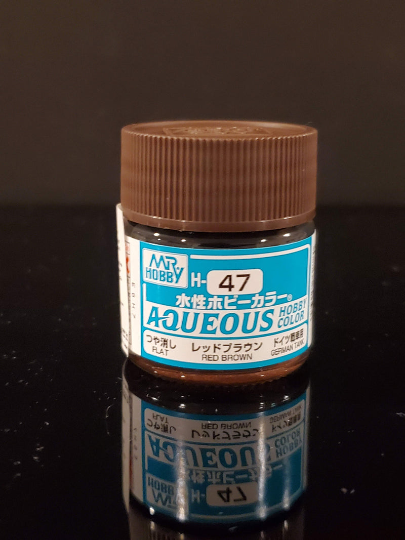 Supplies: Mr. Color Aqueous H47 (Gloss Red Brown) 10ml
