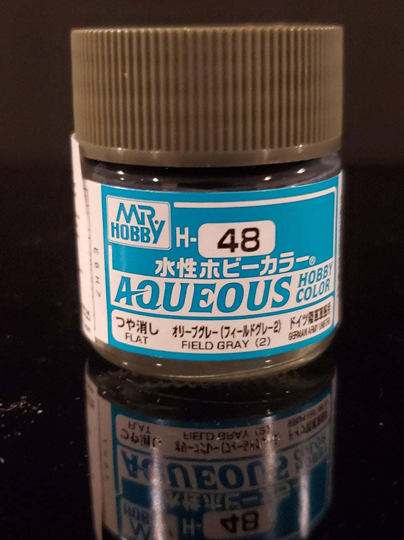 Supplies: Mr. Color Aqueous H48 (Gloss Field Gray) 10ml