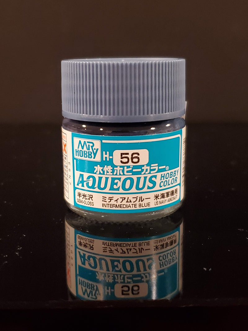 Supplies: Mr. Color Aqueous H56 (Semi-Gloss Intermediate Blue) 10ml