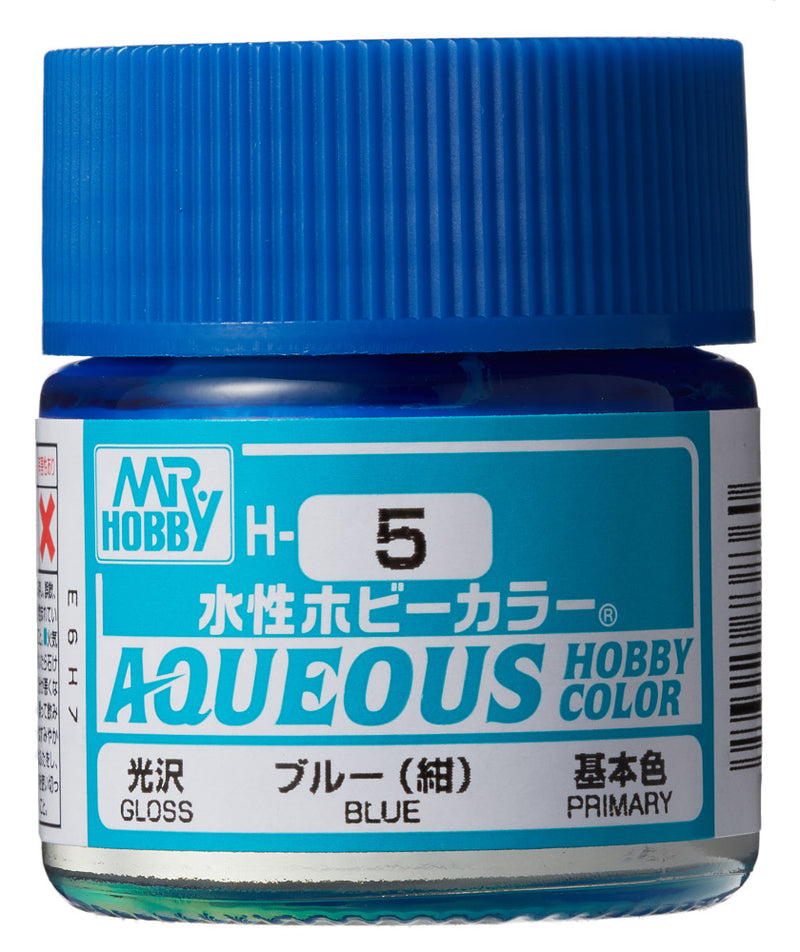 Supplies: Mr. Hobby Aqueous H5 (Gloss Blue) 10ml