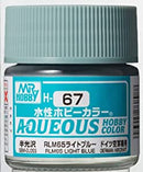 Supplies: Mr. Color Aqueous H67 (RLM65 Light Blue) 10ml