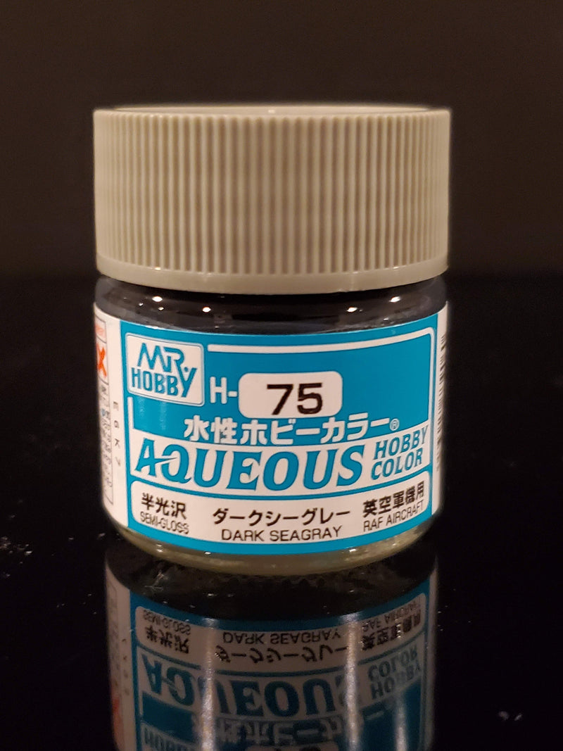 Supplies: Mr. Color Aqueous H75 (Semi-Gloss Dark Sea Green) 10ml
