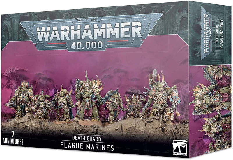 Warhammer 40K: Death Guard Plague Marines