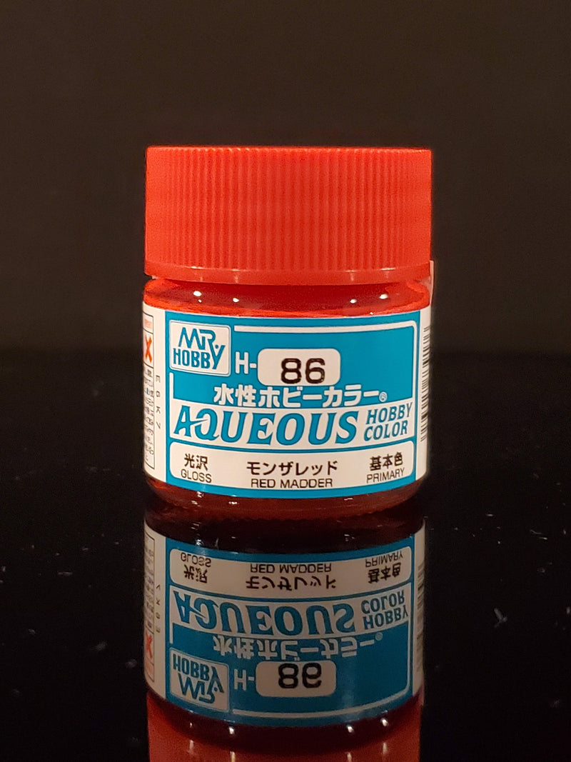 Supplies: Mr. Color Aqueous H86 (Gloss Madder Red) 10ml