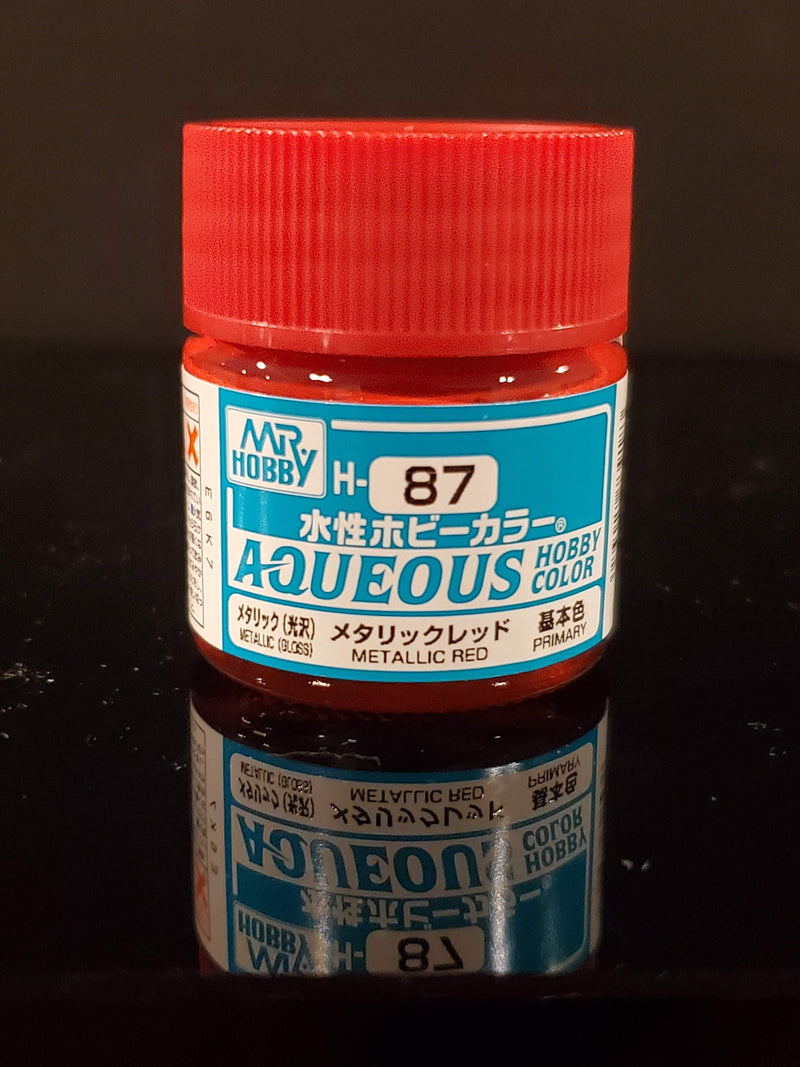 Supplies: Mr. Color Aqueous H87 (Metallic Red) 10ml