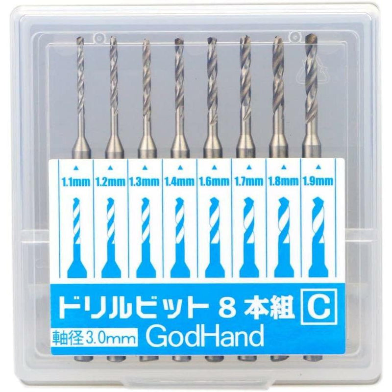 Supplies: GodHand Drill Bit 8C Set 1.1-1.9mm