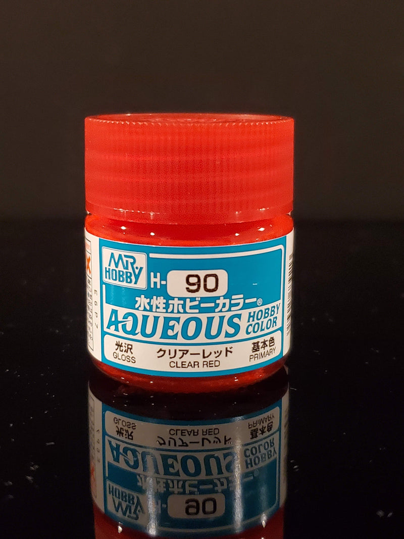 Supplies: Mr. Color Aqueous H90 (Gloss Clear Red) 10ml
