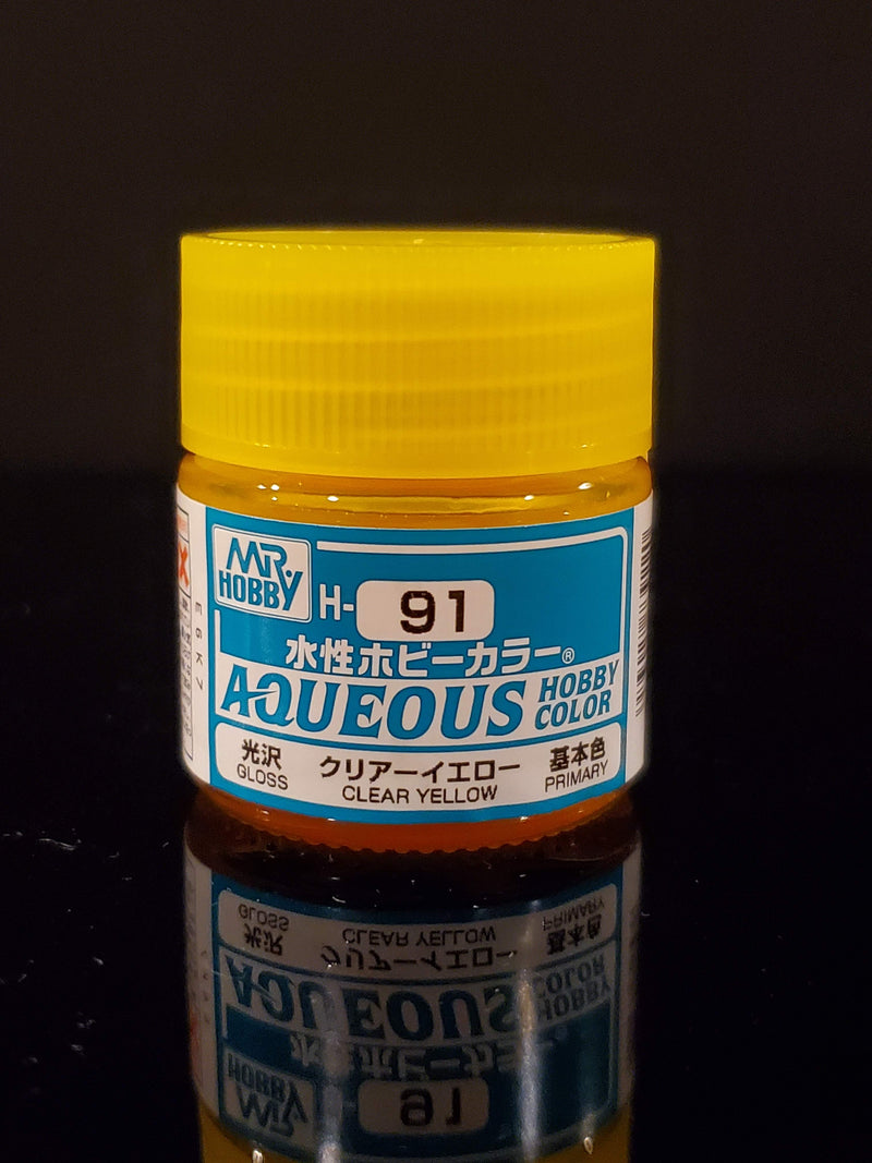 Supplies: Mr. Color Aqueous H91 (Gloss Clear Yellow) 10ml