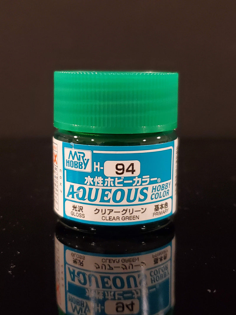 Supplies: Mr. Color Aqueous H94 (Gloss Clear Green) 10ml