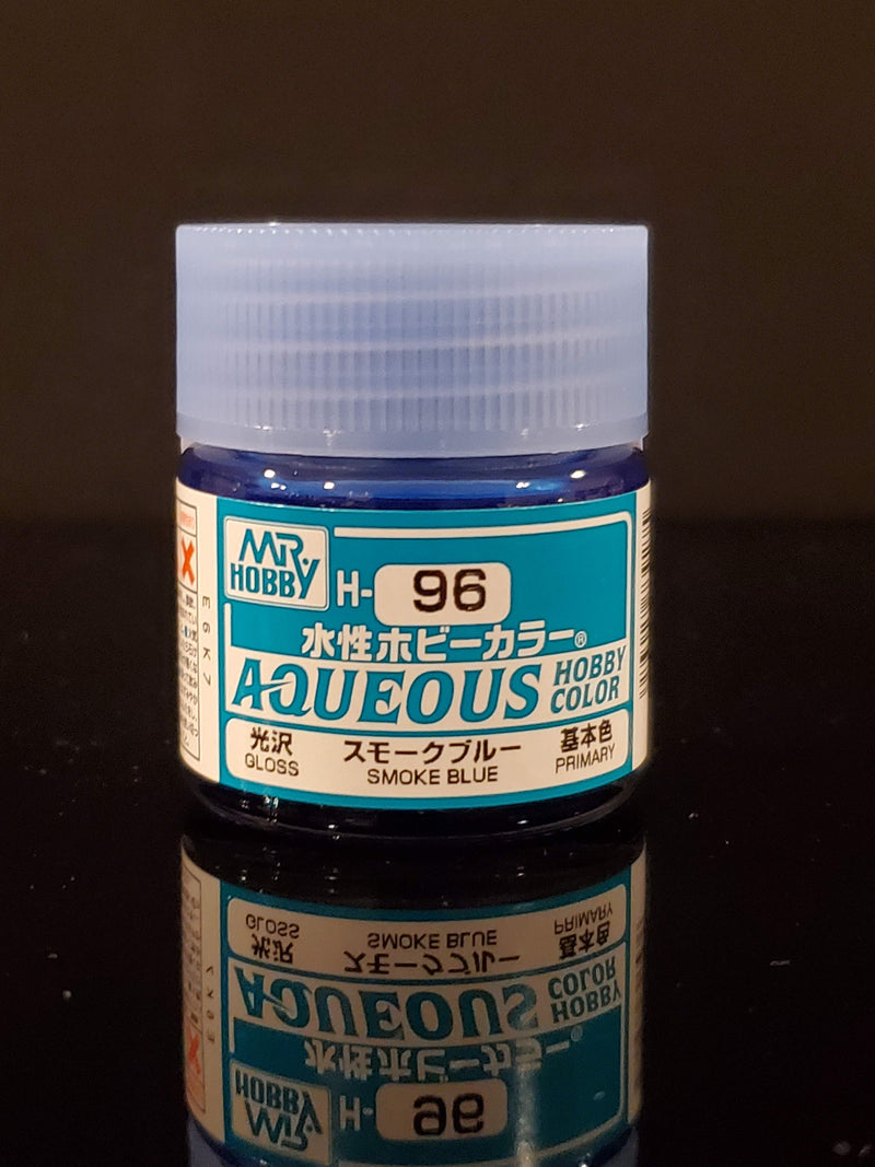 Supplies: Mr. Color Aqueous H96 (Gloss Smoke Blue) 10ml