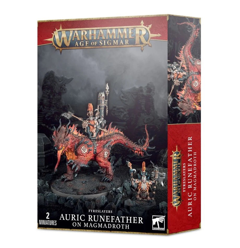 Warhammer AoS: Fyreslayers - Auric Runefather/Magmadroth