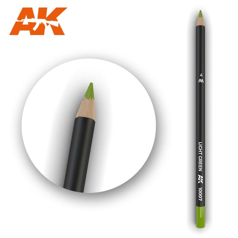 Supplies: AK Interactive Weathering Pencils for Models (Light Green)