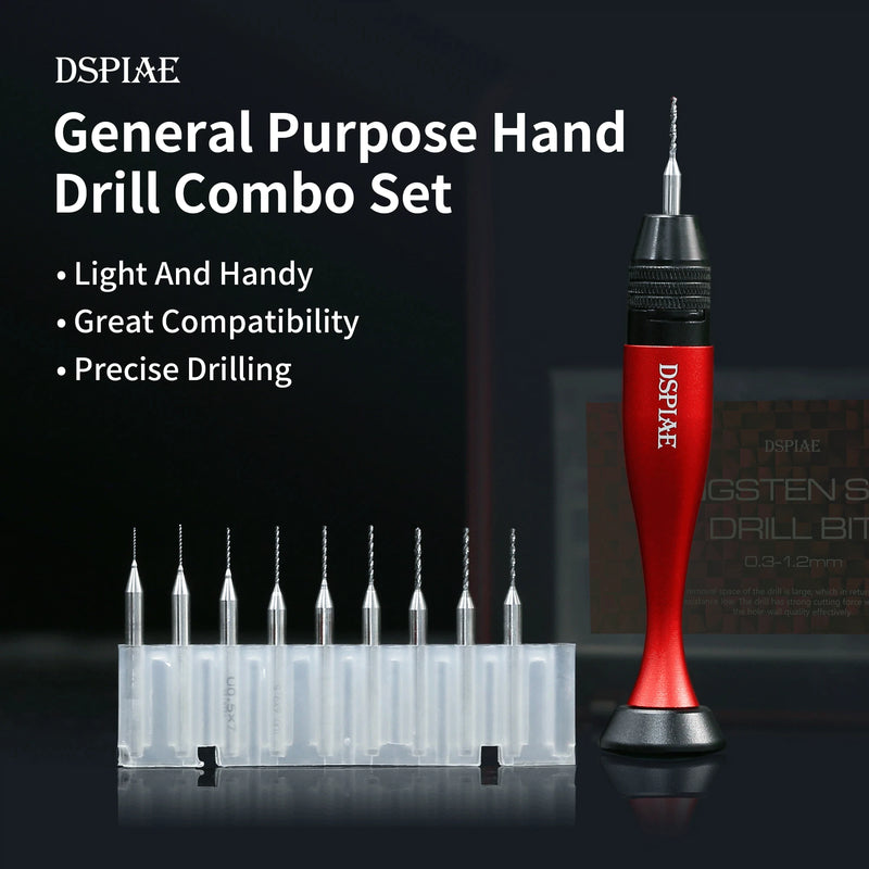 Supplies: Dspiae AT-VHDS General Purpose Chuck Hand Drill