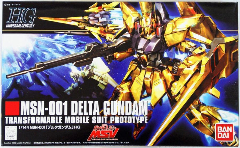 Gundam HG: Delta Gundam MSV HGUC 1/144