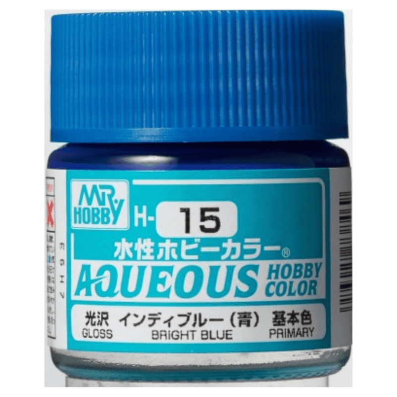 Supplies: Mr. Color Aqueous H15 (Gloss Bright Blue) 10ml