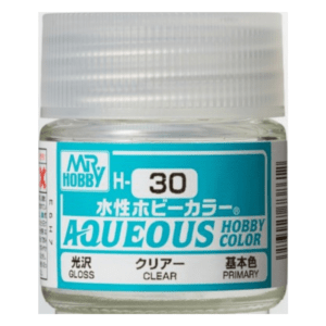 Supplies: Mr. Color Aqueous H30 (Gloss Clear) 10ml