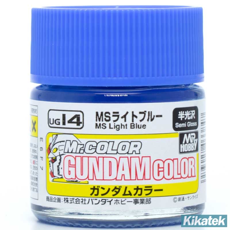 Supplies: GSI Gundam Color UG14 (MS Light Blue) 10ml