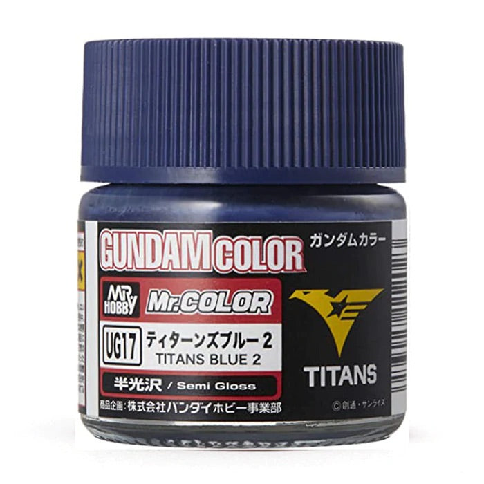 Supplies: GSI Gundam Color UG17 (Titan Blue 2) 10ml