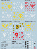 SIMP: A05 General Insignia Design Water Decal UC0079-UC0080