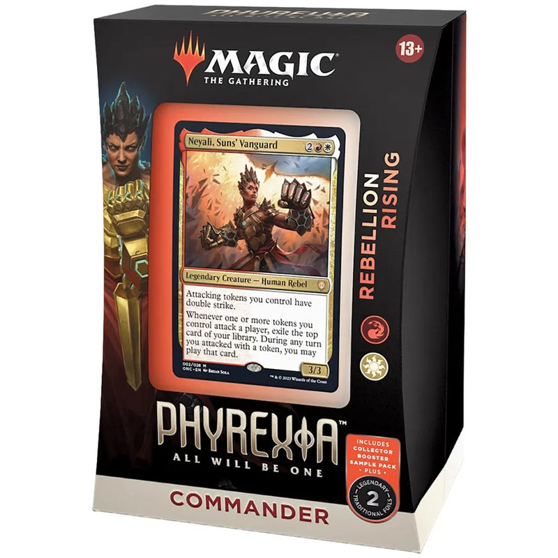 TCG: Magic The Gathering - Phyrexia: All Will Be One Commander Deck - Rebellion Rising