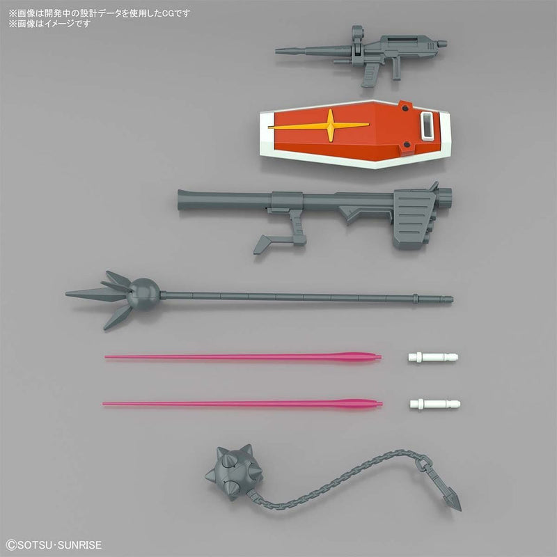 Bandai EG: RX-78-2 Full Weapons Set
