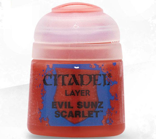 Citadel Paint: Evil Sunz Scarlet (Layer) 12ml